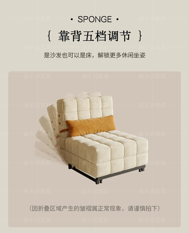 Luxury Italian-Style Foldable Sofa Bed – Made to Order Manwatstore