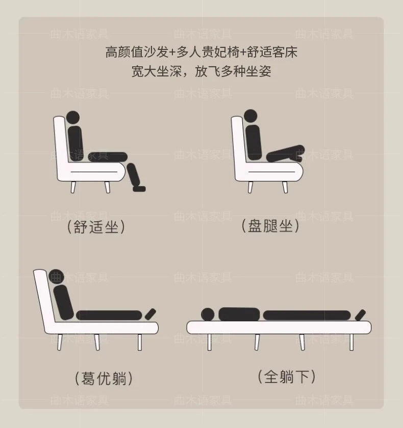 Luxury Italian-Style Foldable Sofa Bed – Made to Order Manwatstore