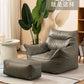 Luxury Leather Recliner Bean Bag Chair - Single Person Lazy Sofa for Living Room, Bedroom, or Balcony - Compact Lounger for Relaxing and Sleeping Manwatstore
