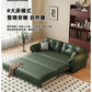 Luxury Leather Sofa Bed – Made-to-Order with Storage Manwatstore