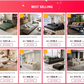Luxury Leather Sofa Bed – Made-to-Order with Storage Manwatstore