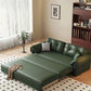 Luxury Leather Sofa Bed With Storage – Made-to-Order sofa bed Manwatstore