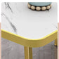 Luxury Modern Dining Table Rectangle Nordic Living Room Dining Table European Style Mesas De Comedor Garden Furniture Sets Manwatstore