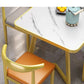Luxury Modern Dining Table Rectangle Nordic Living Room Dining Table European Style Mesas De Comedor Garden Furniture Sets Manwatstore
