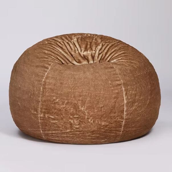 Luxury Relax Bean Bag Sac - Modern Foam Stuffing Design | Lazy Chair for Living Room &amp; Bedroom UK Foam Bean Bag Chair Cover Manwatstore