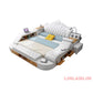 Luxury Smart Storage Bed with USB & Speakers Manwatstore
