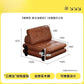 medieval folding sofa bed living room multi-functional dual-purpose single leather sofa bed Manwatstore