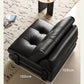 medieval folding sofa bed living room multi-functional dual-purpose single leather sofa bed Manwatstore