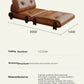 medieval folding sofa bed living room multi-functional dual-purpose single leather sofa bed Manwatstore