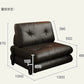 medieval folding sofa bed living room multi-functional dual-purpose single leather sofa bed Manwatstore