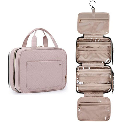 Metal Hook Hanging Portable Toiletry Storage Bag 0 Manwatstore