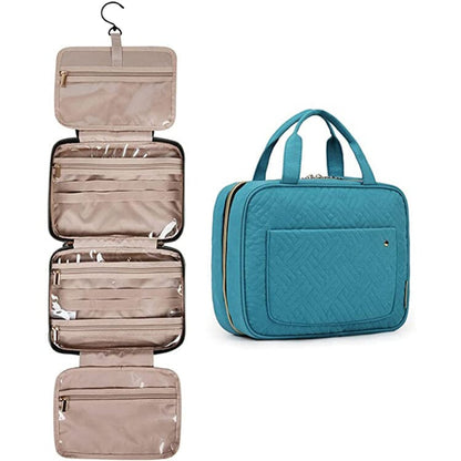 Metal Hook Hanging Portable Toiletry Storage Bag 0 Manwatstore