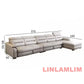 MINGDIBAO Multifunctional Convertible Sofa Bed With Eletric Recliner, Folding Sofa Cama With Power Reclining Seats & Storage Box Manwatstore