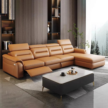 MINGDIBAO Multifunctional Convertible Sofa Bed With Eletric Recliner, Folding Sofa Cama With Power Reclining Seats &amp; Storage Box Manwatstore