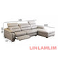 MINGDIBAO Multifunctional Convertible Sofa Bed With Eletric Recliner, Folding Sofa Cama With Power Reclining Seats & Storage Box Manwatstore