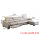 MINGDIBAO Multifunctional Convertible Sofa Bed With Eletric Recliner, Folding Sofa Cama With Power Reclining Seats & Storage Box Manwatstore