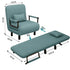Modern folding sofa bed apartment small apartment simple single and double folding sofa with armrest Manwatstore