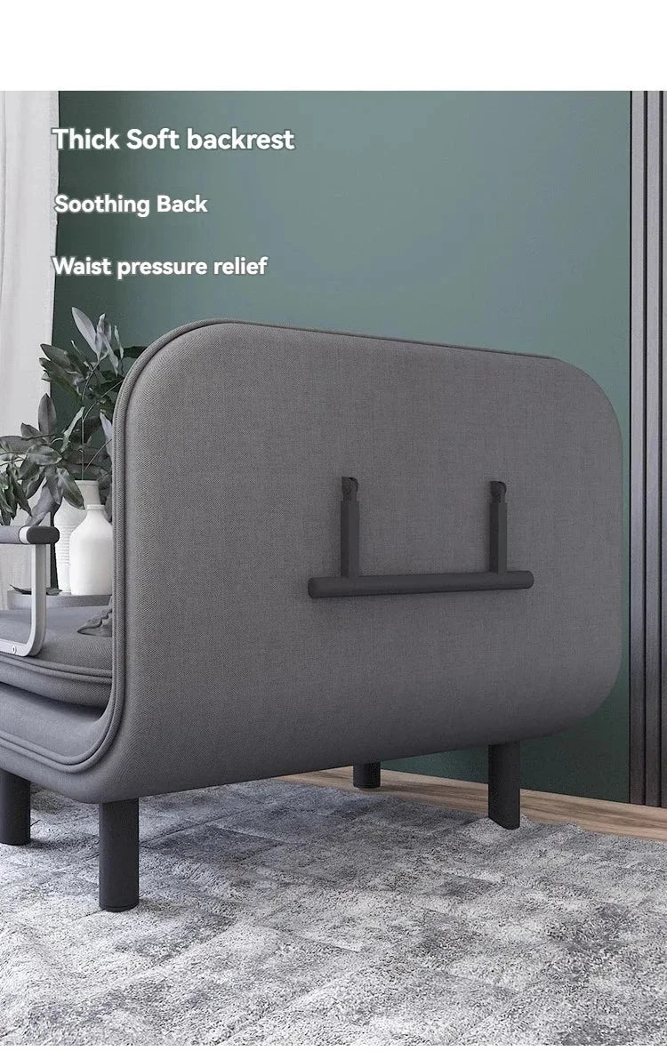 Modern folding sofa bed apartment small apartment simple single and double folding sofa with armrest Manwatstore