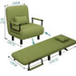 Modern folding sofa bed apartment small apartment simple single and double folding sofa with armrest Manwatstore
