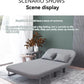 Modern folding sofa bed apartment small apartment simple single and double folding sofa with armrest Manwatstore