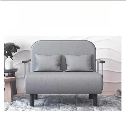 Modern folding sofa bed apartment small apartment simple single and double folding sofa with armrest Manwatstore