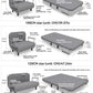 Modern folding sofa bed apartment small apartment simple single and double folding sofa with armrest Manwatstore
