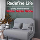 Modern folding sofa bed apartment small apartment simple single and double folding sofa with armrest Manwatstore