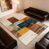 Modern Geometry Coloer Living Room Carpet Washable Non-slip Decoration Home Kitchen Rug Soft Fluffy Bedroom Large Area Sofa Mat Manwatstore