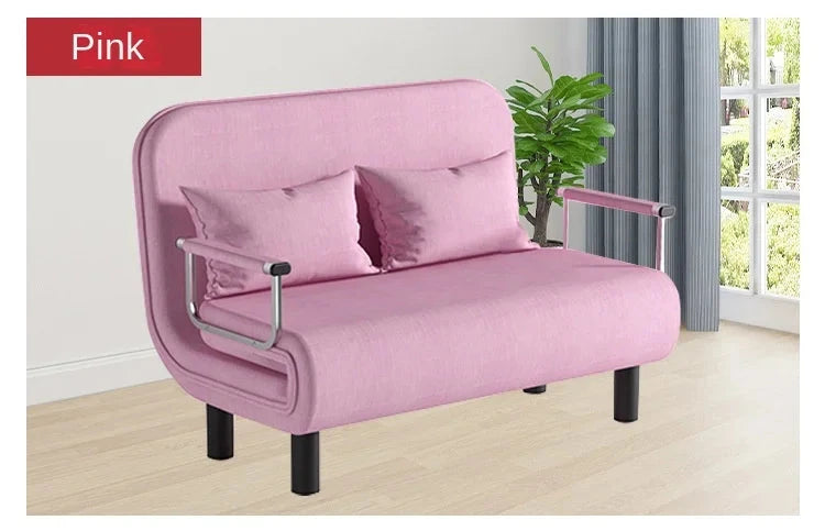 Modern Grey Sofa Bed – Folding Recliner for Small Apartments Manwatstore