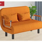 Modern Grey Sofa Bed – Folding Recliner for Small Apartments Manwatstore
