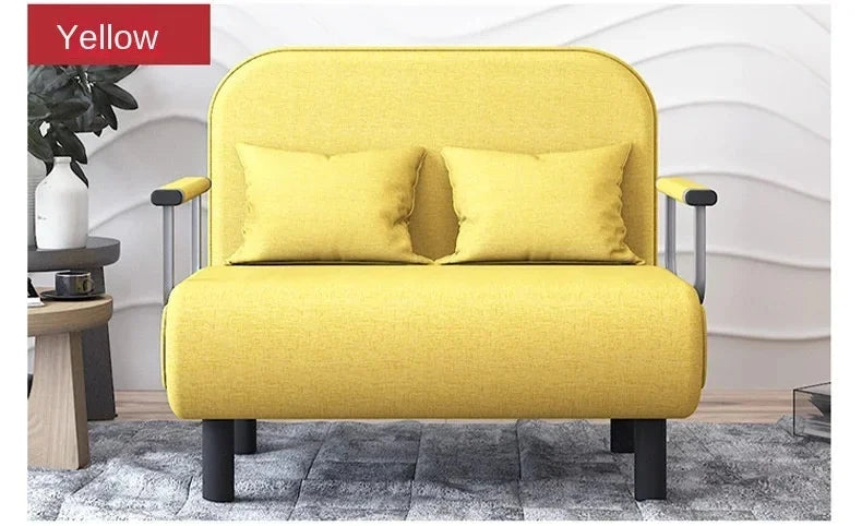 Modern Grey Sofa Bed – Folding Recliner for Small Apartments Manwatstore