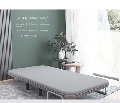 Modern Grey Sofa Bed – Folding Recliner for Small Apartments Manwatstore