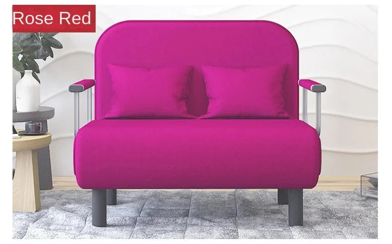 Modern Grey Sofa Bed – Folding Recliner for Small Apartments Manwatstore