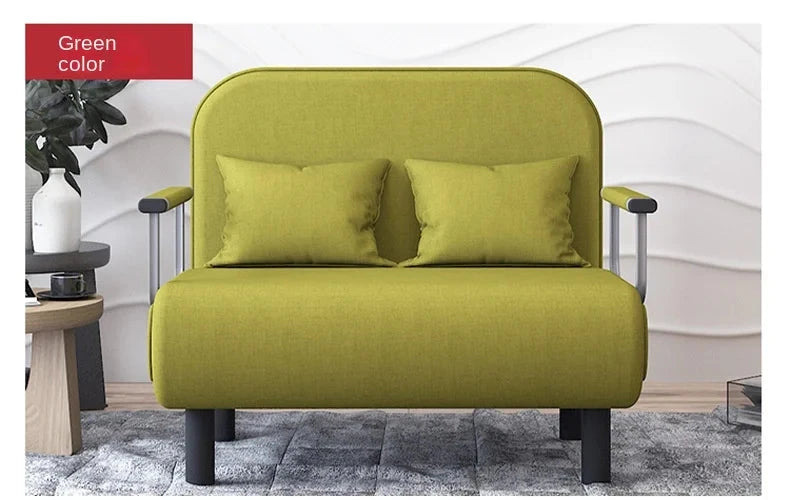 Modern Grey Sofa Bed – Folding Recliner for Small Apartments Manwatstore