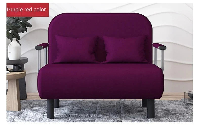 Modern Grey Sofa Bed – Folding Recliner for Small Apartments Manwatstore