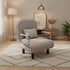 Modern Grey Sofa Bed – Folding Recliner for Small Apartments Manwatstore