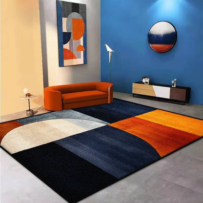 Modern Large Living Room Carpet Decoration Bedroom Washable Geometric Large Area Rugs Non-slip Area Rug Coffee Tables Mat Manwatstore