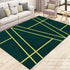 Modern Light Luxury Carpet Living Room Machine Washable Home Decoration Non-slip Rug Bedroom Dining Room Easy Clean Foot Mat Manwatstore