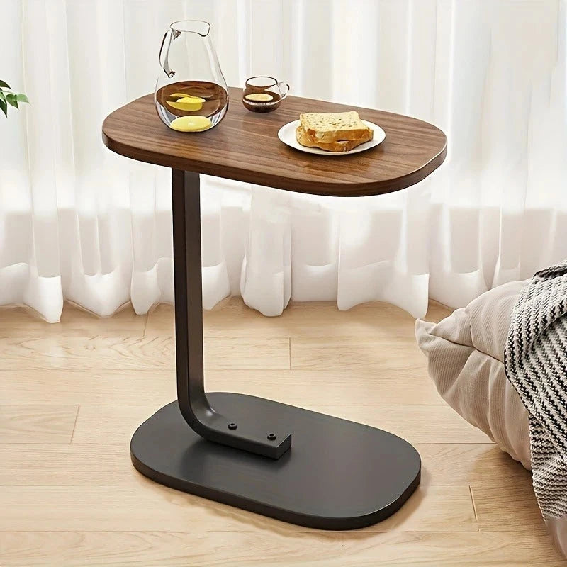 Modern Mini Balcony Side Table, Mobile Headstand, High-end Small End Table, Light Luxury Bedroom and Office Side Cabinet Manwatstore