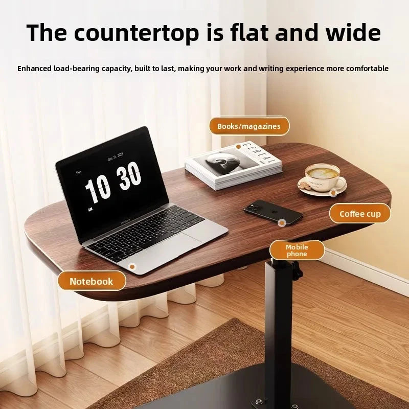 Modern Mini Balcony Side Table, Mobile Headstand, High-end Small End Table, Light Luxury Bedroom and Office Side Cabinet Manwatstore
