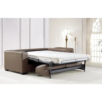 Modern Sofa Bed Folding Living Room Leather Sofa Bed with Mattress Multi-functional and Dual-purpose Раскладушка Походная Manwatstore