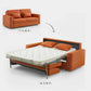 Modern Sofa Bed Folding Living Room Leather Sofa Bed with Mattress Multi-functional and Dual-purpose Раскладушка Походная Manwatstore