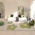 Modern Style Bedroom Decor Green Carpet Large Area Carpets for Living Room Washable Lounge Plush Floor Mat Fluffy Soft Study Rug Manwatstore
