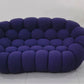 Modular Curved Cloud Sofa – Contemporary Fabric Sectional Couch Bean Bag Manwatstore
