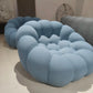 Modular Curved Cloud Sofa – Contemporary Fabric Sectional Couch Bean Bag Manwatstore