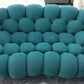 Modular Curved Cloud Sofa – Contemporary Fabric Sectional Couch Bean Bag Manwatstore