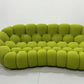 Modular Curved Cloud Sofa – Contemporary Fabric Sectional Couch Manwatstore