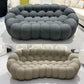 Modular Curved Cloud Sofa – Contemporary Fabric Sectional Couch Manwatstore