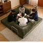 Modular Folding Sofa Bed – Retro Style Compression Lounge Sofa for Living Room & Bedroom Manwatstore