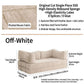Modular Folding Sofa Bed – Retro Style Compression Lounge Sofa for Living Room & Bedroom Sofa Bed For Livingroom Manwatstore